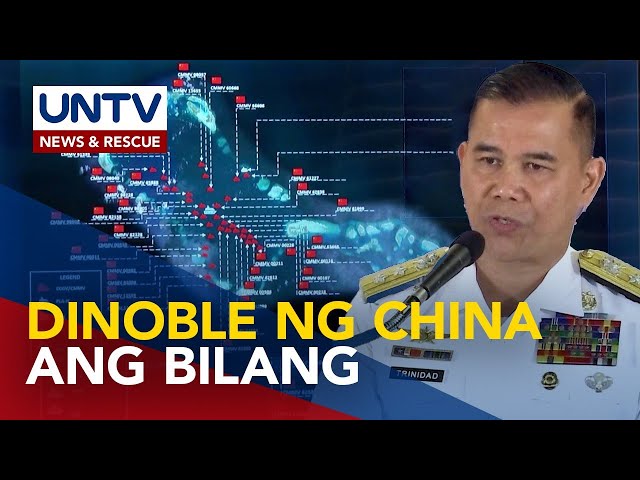 Chinese vessels sa WPS, umabot na sa 251; Pinakamarami sa Escoda Shoal - PH Navy