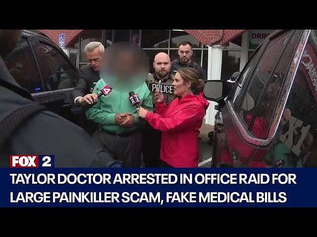 ⁣Taylor doctor busted for painkiller scam, fake bills