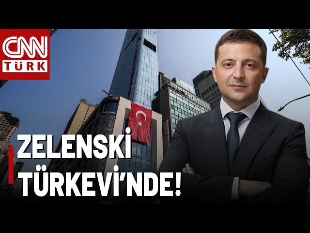 ⁣SON DAKİKA  Ukrayna Lideri Zelenski Türkevi'nde!