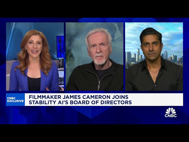 ⁣Director James Cameron explains why he is joining Stability AI's board of directors