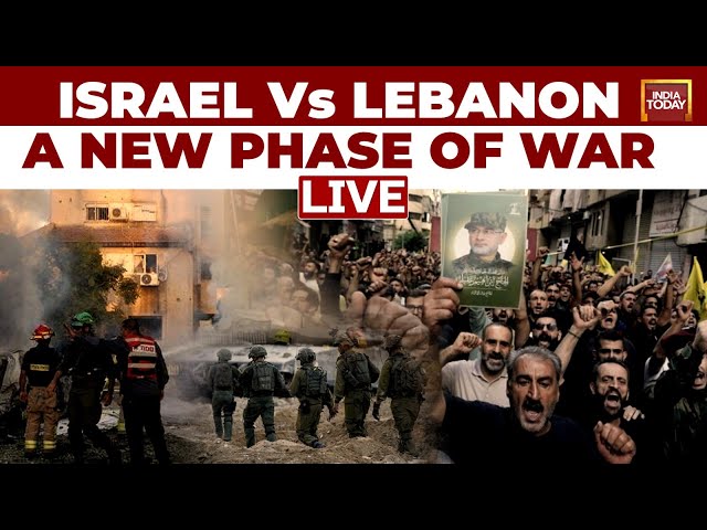 ⁣Israel Vs Hezbollah | Israel Attack Destroys Hezbollah Rocket Launchers in Lebanon | New War Phase