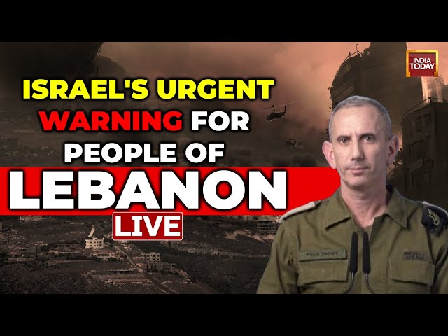 ⁣Israel-Hezbollah War Live : Israel Warns South Lebanon Residents To Evacuate As War Clouds Loom