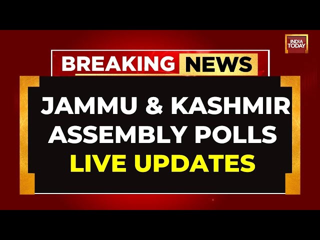 ⁣Jammu Kashmir Elections LIVE | Jammu Kashmir Phase 2 Polling LIVE | India Today LIVE