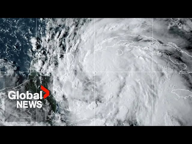 ⁣Tropical storm Helene: Florida residents begin evacuating ahead of landfall