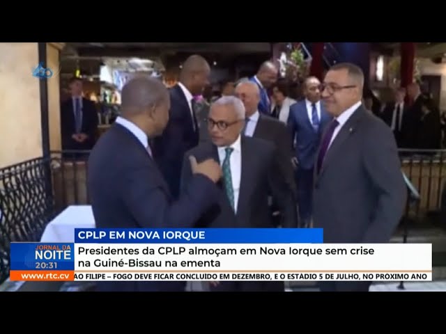 Presidentes da CPLP almoçam em Nova Iorque sem crise na Guiné-Bissau na ementa