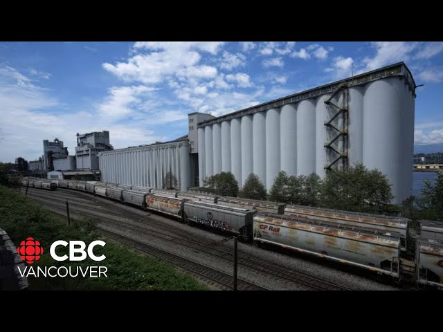 ⁣Metro Vancouver grain terminal workers begin strike