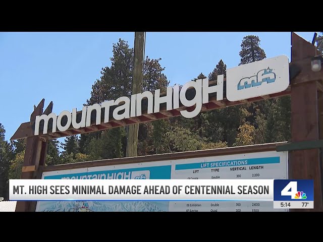 Mountain High Resort says damage from Bridge Fire is minimal