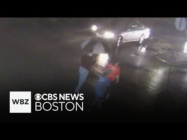 ⁣Video shows woman struck by hit-and-run driver in Haverhill