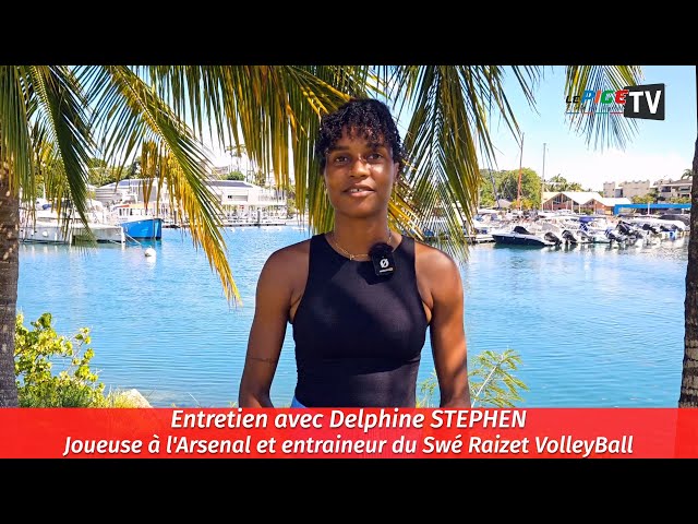 ⁣Entretien avec Delphine STEPHEN, joueuse à l'Arsenal et entraineur du Swé Raizet VolleyBall