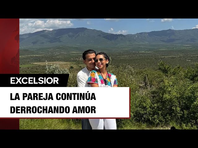 ⁣¡Amor! Ángela Aguilar y Christian Nodal celebran 2 meses de casados