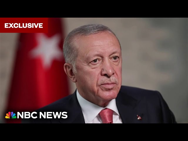 ⁣Turkish President Erdoğan: 'I don't approach Hamas as a terrorist organization'