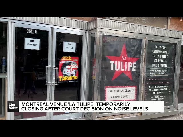 ⁣Montreal music venue temporarily closes after court ruling on noise