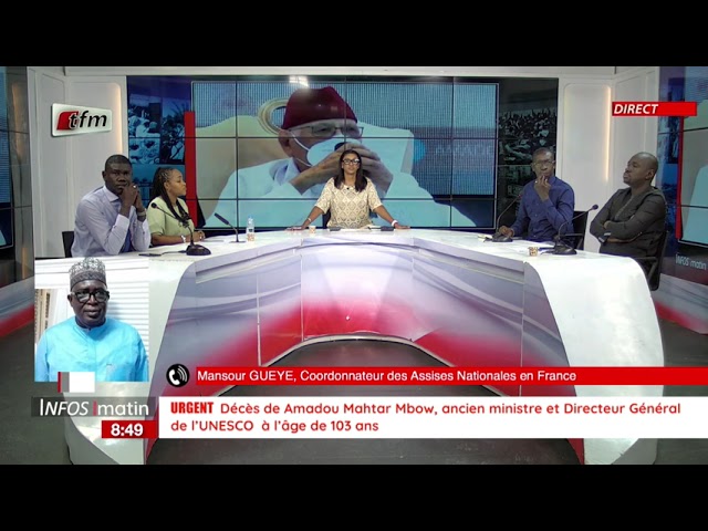 ⁣Hommage à Amadou Makhtar Mbow - Temoignage de Mansour Gueye - Coordonnateur des Assises en France