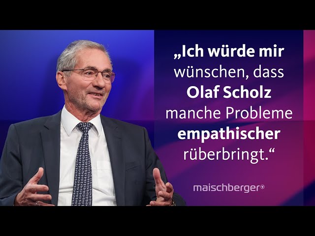 ⁣Nach der Wahl in Brandenburg: Matthias Platzeck (SPD) im Gespräch | maischberger