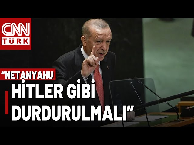 ⁣Erdoğan'dan BM'de Tarihi Konuşma! "İsrail Soykırım Yapıyor, Filistin Direnişi Kahrama