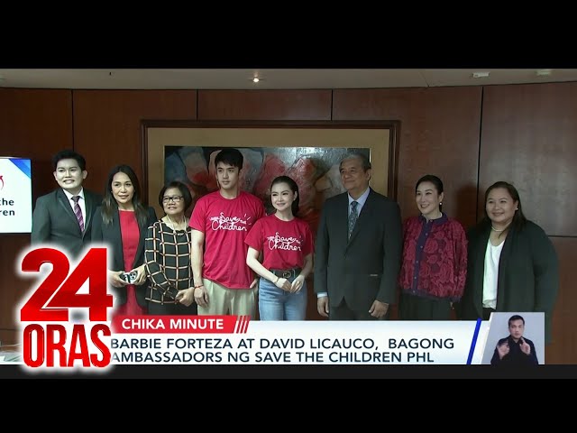 ⁣Team Barda, bagong ambassadors ng "Save the Childen PH"; Sandro Muhlach, halos maiyak... |