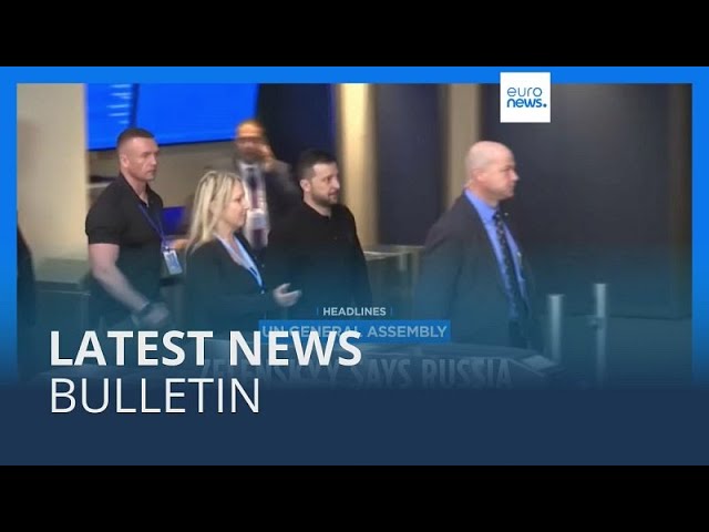 Latest news bulletin | September 25th – Morning