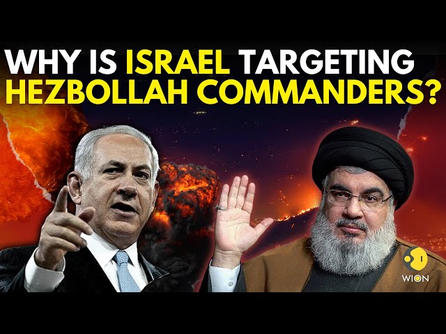 ⁣Israel Lebanon LIVE: Hezbollah launches massive missiles at Mossad base near Tel Aviv | WION