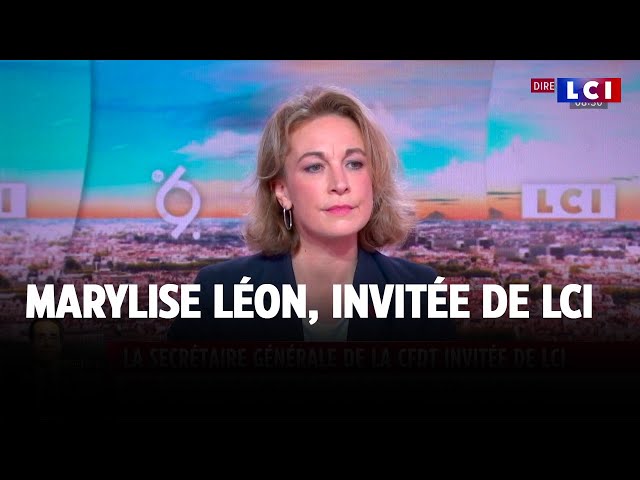 "Je veux laisser le bénéfice du doute à Michel Barnier " : Marylise Léon (CFDT)