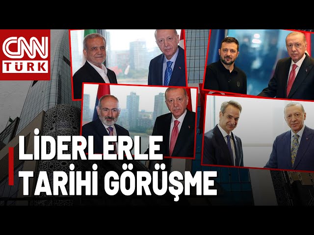 ⁣New York'ta Diplomasi Trafiği! Erdoğan O İsimlerle Türkevi'nde Bir Araya Geldi!