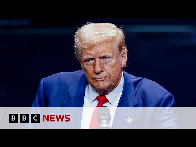 ⁣Donald Trump pledges to take jobs from foreign workers | BBC News