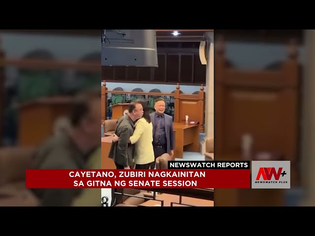 ⁣Cayetano, Zubiri nagkainitan sa gitna ng session | NewsWatch Reports