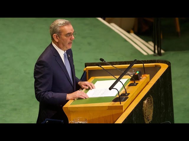 #PrimeraEmisión/ Presidente Abinader habla este miércoles ante Asamblea General de la ONU