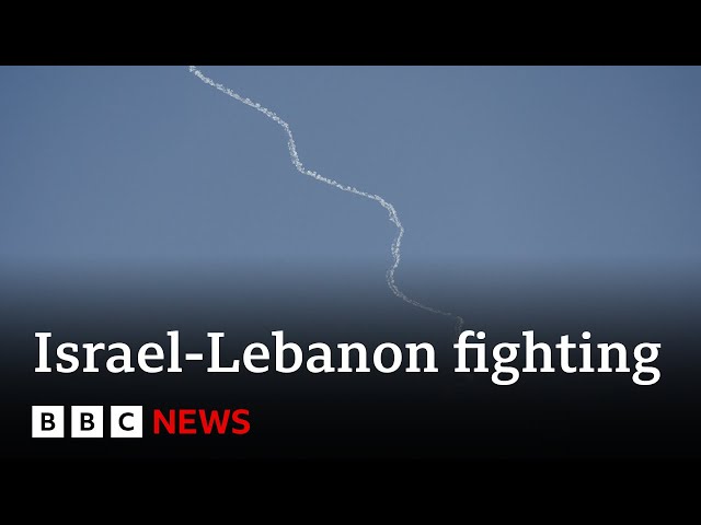 ⁣Hezbollah fires missile at Tel Aviv | BBC News