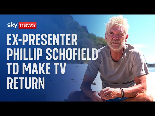 ⁣Former ITV presenter Phillip Schofield to make TV return with 'story of survival'