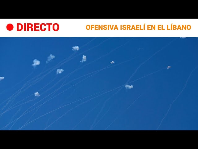 ⁣EL LÍBANO  EN DIRECTO: NUEVOS BOMBARDEOS ISRAELÍES contra las MILICIAS DE HIZBULÁ | RTVE Noticias