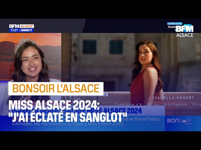 ⁣Miss Alsace 2024: Isabella Hebert revient sur son sacre