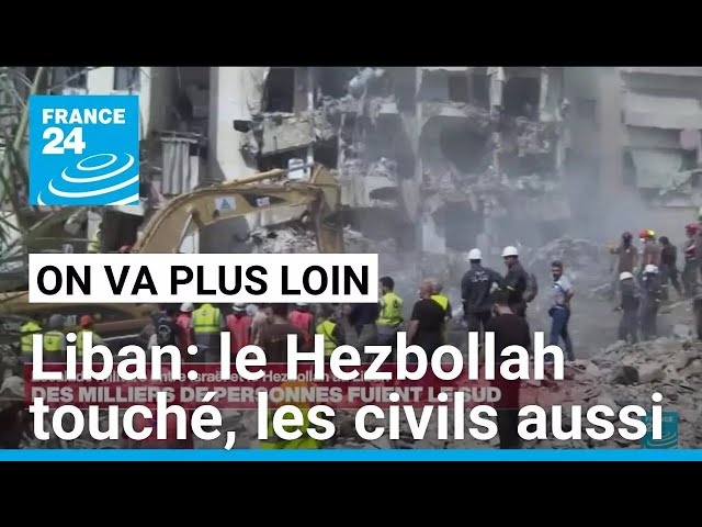 Liban: le Hezbollah touché au prix de pertes civiles • FRANCE 24