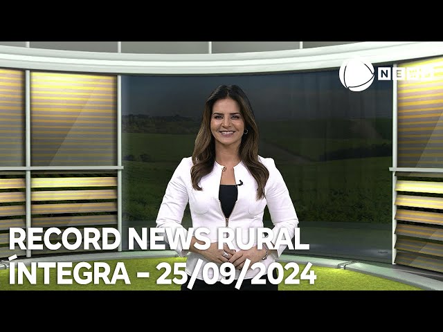 ⁣Record News Rural - 25/09/2024