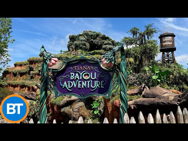 Come with us as we ride 'Tiana’s Bayou Adventure' for the very first time