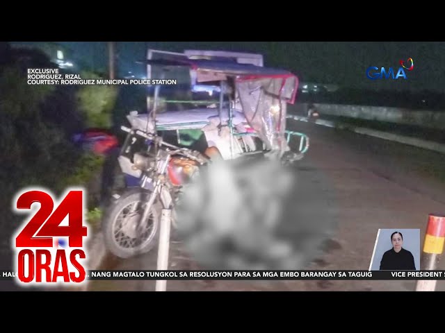 ⁣Tricycle driver, pinagbabaril | 24 Oras