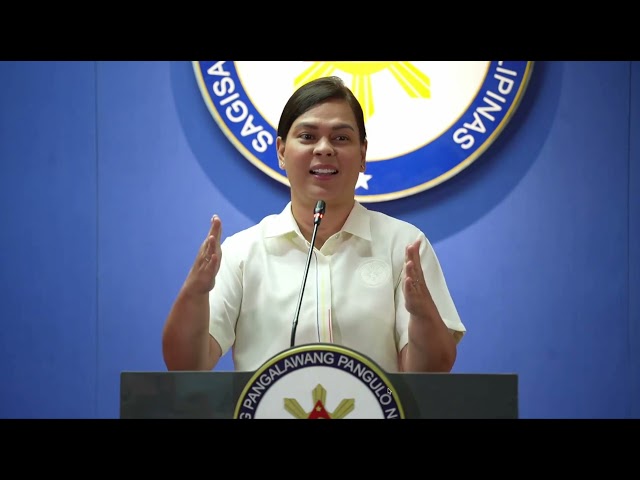 ⁣VP Sara Duterte, 'di magbibitiw sa puwesto - 'Wala akong ginawang mali'