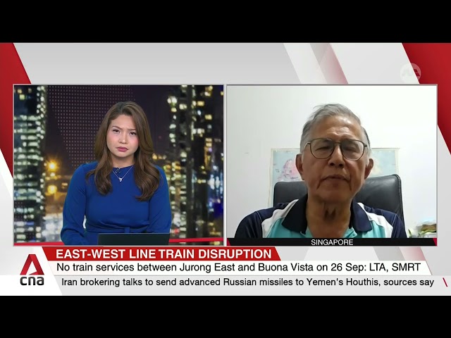 ⁣MRT East-West line disruption: Expert shares insights into what could have happened