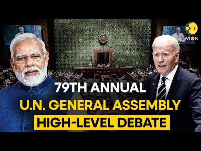 ⁣UNGA LIVE: 79th Annual U.N. General Assembly High-Level Debate on Ukraine & Israel Gaza War