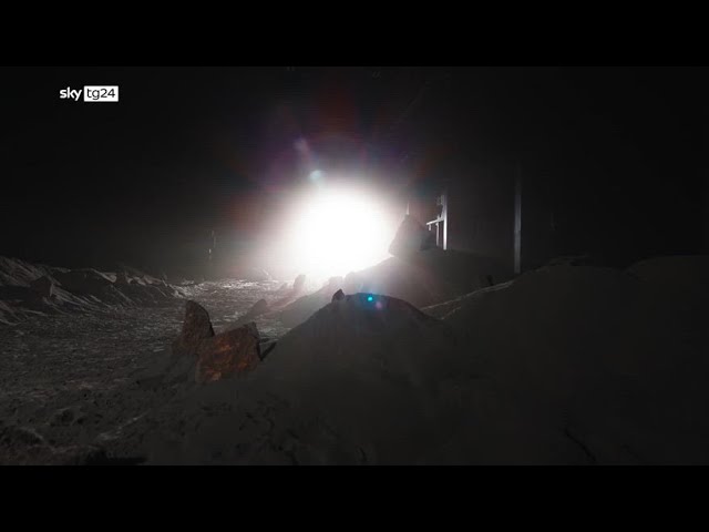 ⁣Sky Tg24 nel primo hangar lunare per addestrare astronauti