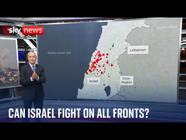 ⁣Can Israel sustain fighting on three fronts? | Professor Michael Clarke analysis