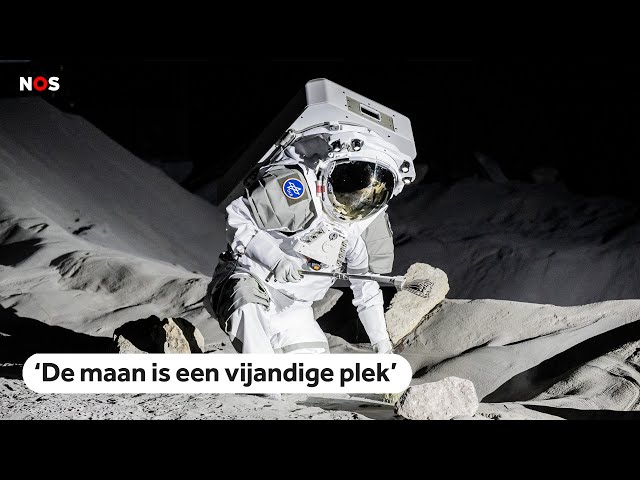 ⁣Nagebootst maanlandschap moet Europeanen (eindelijk) op de maan krijgen