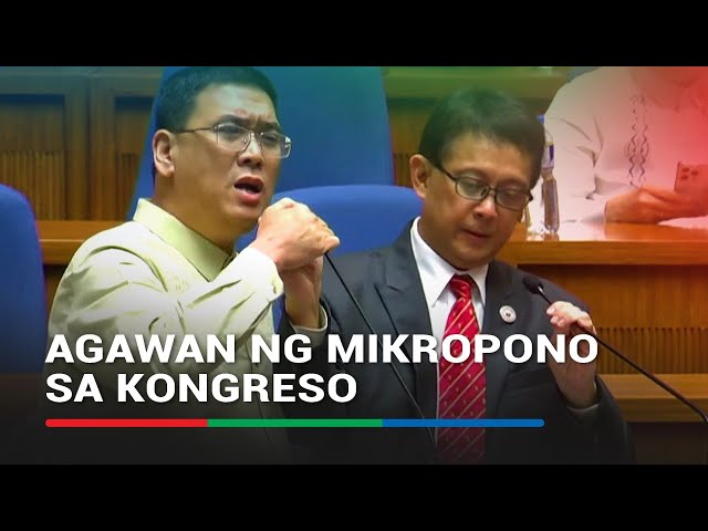 ⁣DOH budget hearing ends in mic scuffle