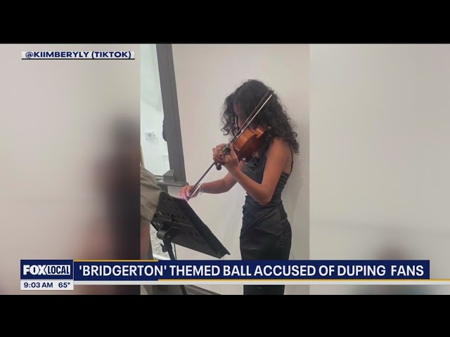 'Bridgerton' themed ball accused of duping fans