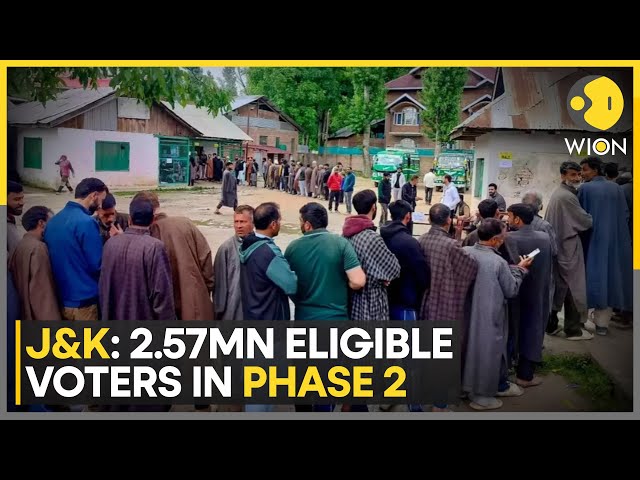 ⁣Jammu and Kashmir Elections: Voting For Second Phase Begins, Security Tightened | India News | WION