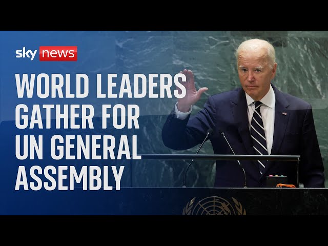 ⁣Watch live: World leaders gather in New York for the UN General Assembly