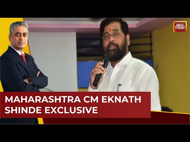 LIVE | Eknath Shinde Exclusive Interview on India Today | NewsToday with Rajdeep Sardesai Live