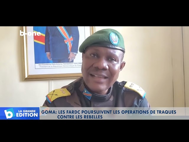 ⁣Goma : Les FARDC poursuivent les opérations de traques contre les rebelles