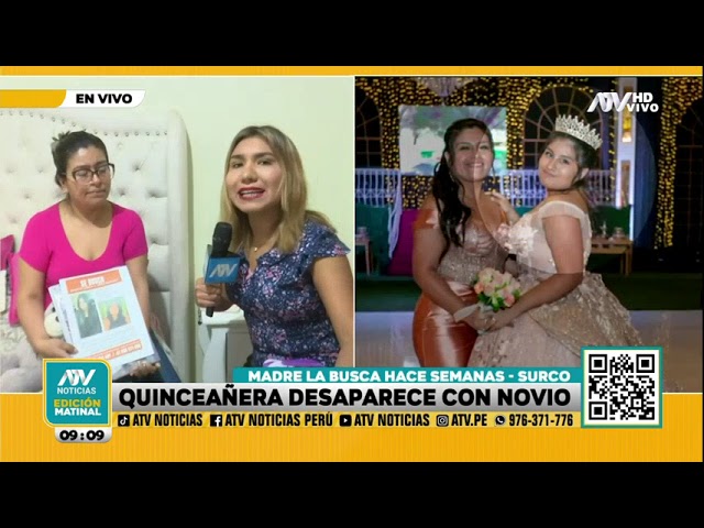 ⁣Quinceañera sale con su enamorado, desaparece y madre la busca desesperadamente: "Hijita, vuelv