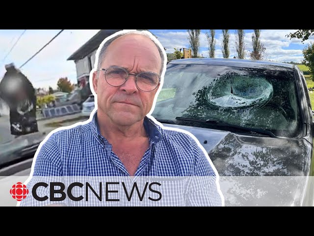 ⁣This Quebec mayor had a brick thrown at his car. Politicians say violence against them needs to stop