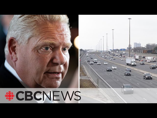 ⁣Ontario to explore feasibility of traffic tunnel beneath Highway 401 in GTA